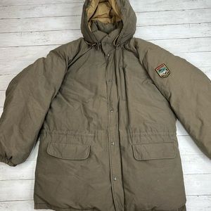 POLO By Ralph Lauren Men’s XL Olive Heavy 80% Down Fill Winter Coat Parka